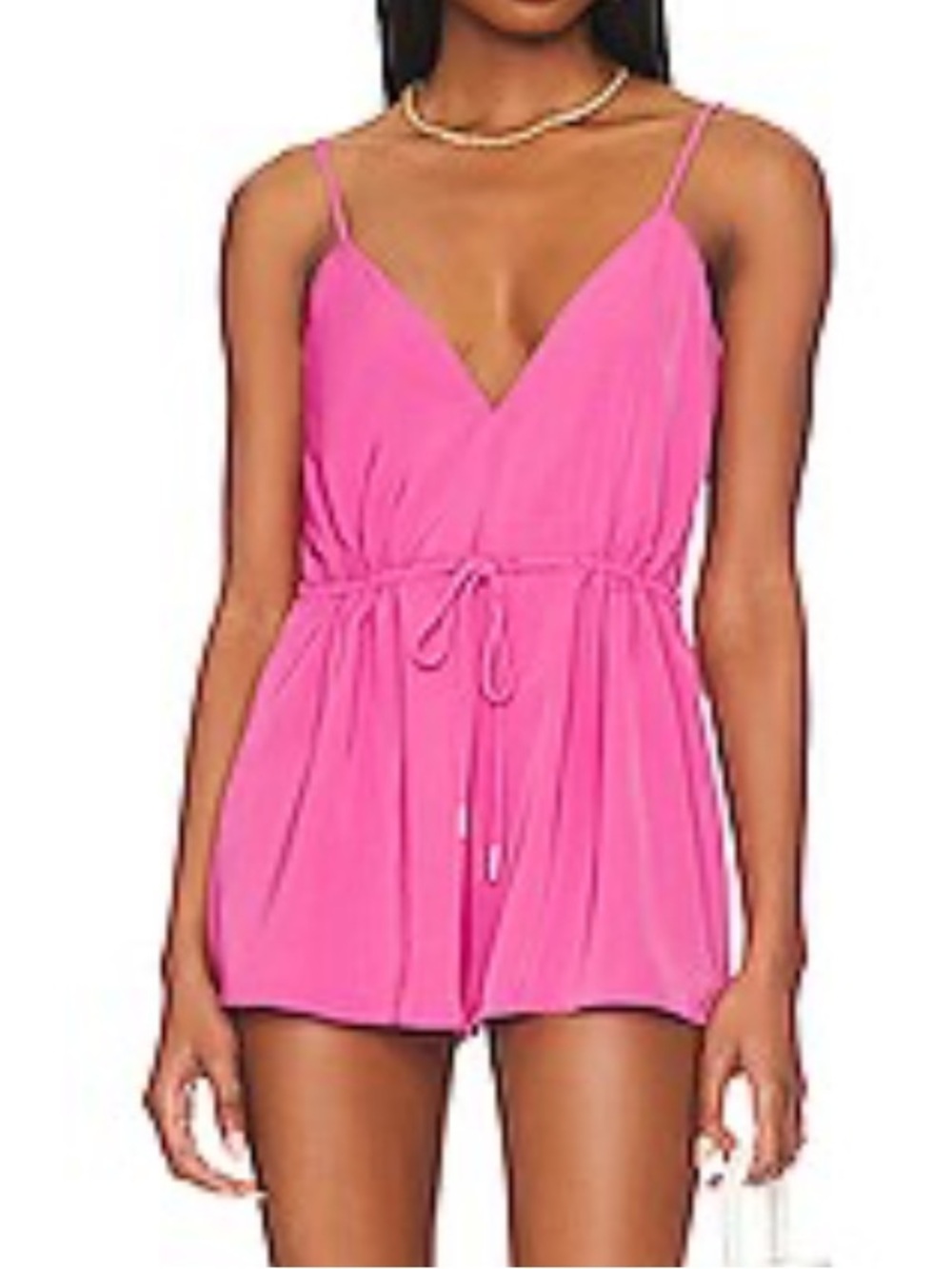 SUPERDOWN - Austin deep - V Romper NWT